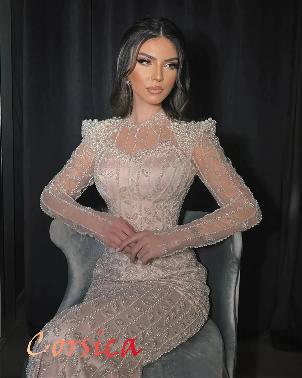 Customized Charming Satin Evening Dress Exquisite O-Neck Long Sleeves Homecoming Dress High Quality Special Occasion Gowns
Customized Charming Satin Evening Dress Exquisite O-Neck Long Sleeves Homecoming Dress High Quality Special Occasion Gowns
