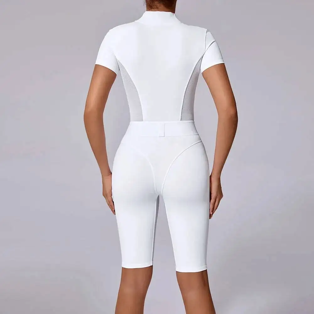 Women S Zip Front Active Catsuit Waist Cinching Yoga Bodysuit With Mesh Insets Tight Fitted Workout Jumpsuit For Pilates Gym
Women S Zip Front Active Catsuit Waist Cinching Yoga Bodysuit With Mesh Insets Tight Fitted Workout Jumpsuit For Pilates Gym