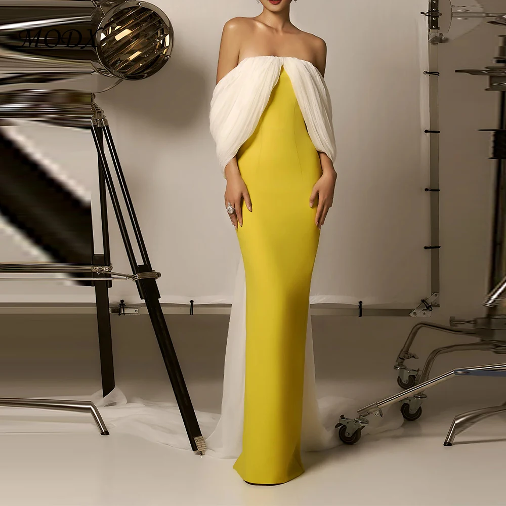 MODX Designer Contrast Satin Mermaid Prom Dresses High Quality Royal Evening Gowns Elegant ساتين سهرة Formal Dresses
MODX Designer Contrast Satin Mermaid Prom Dresses High Quality Royal Evening Gowns Elegant ساتين سهرة Formal Dresses