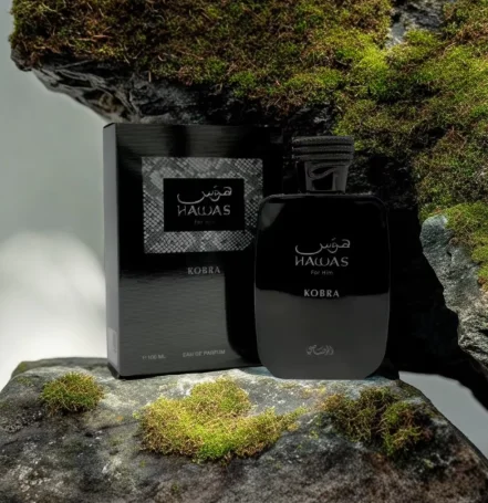 Hawas Kobra Men's Perfume EDP Spray 3.38 Oz - Long-Lasting Men's Fragrance
Hawas Kobra Men's Perfume EDP Spray 3.38 Oz - Long-Lasting Men's Fragrance