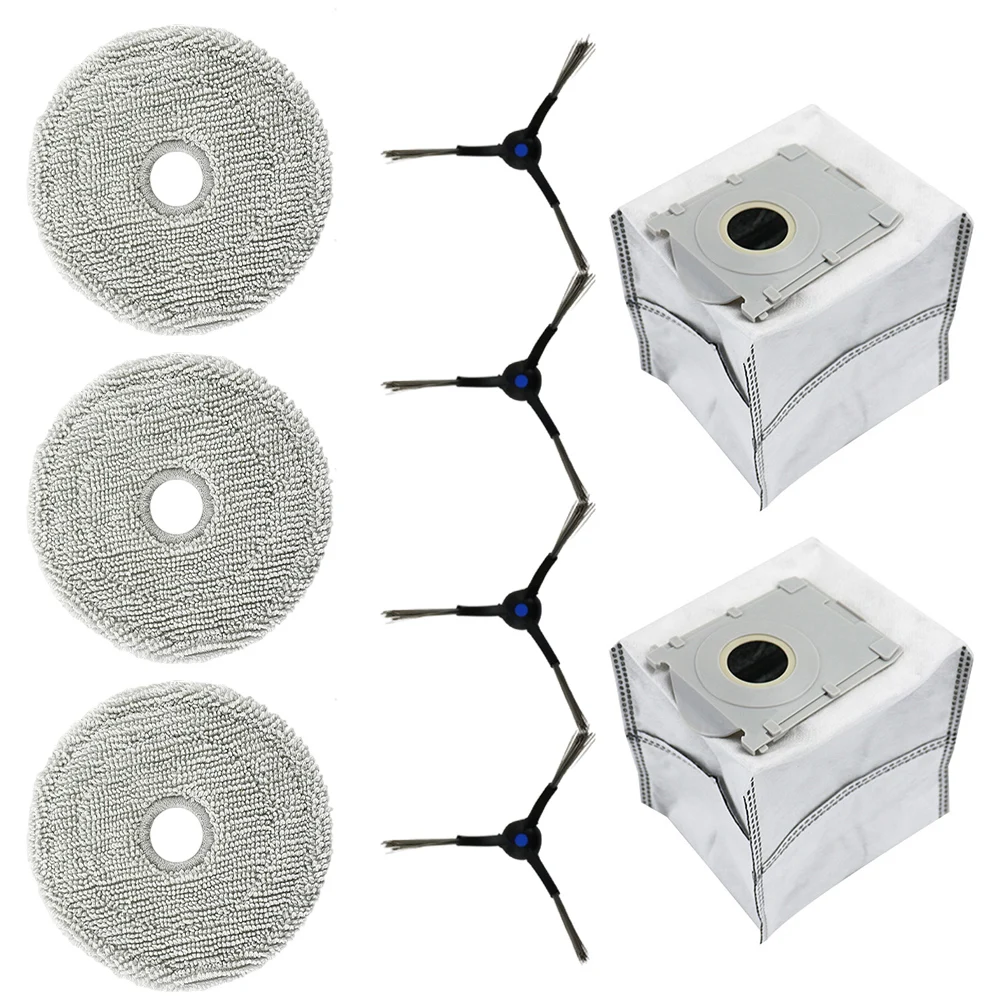 9piece Vacuum Cleaner Set: Mop, Dust Bag, And Side Brush Set For ECOVACS For DEEBOOT, And For MINI Vacuum Cleaners
9piece Vacuum Cleaner Set: Mop, Dust Bag, And Side Brush Set For ECOVACS For DEEBOOT, And For MINI Vacuum Cleaners