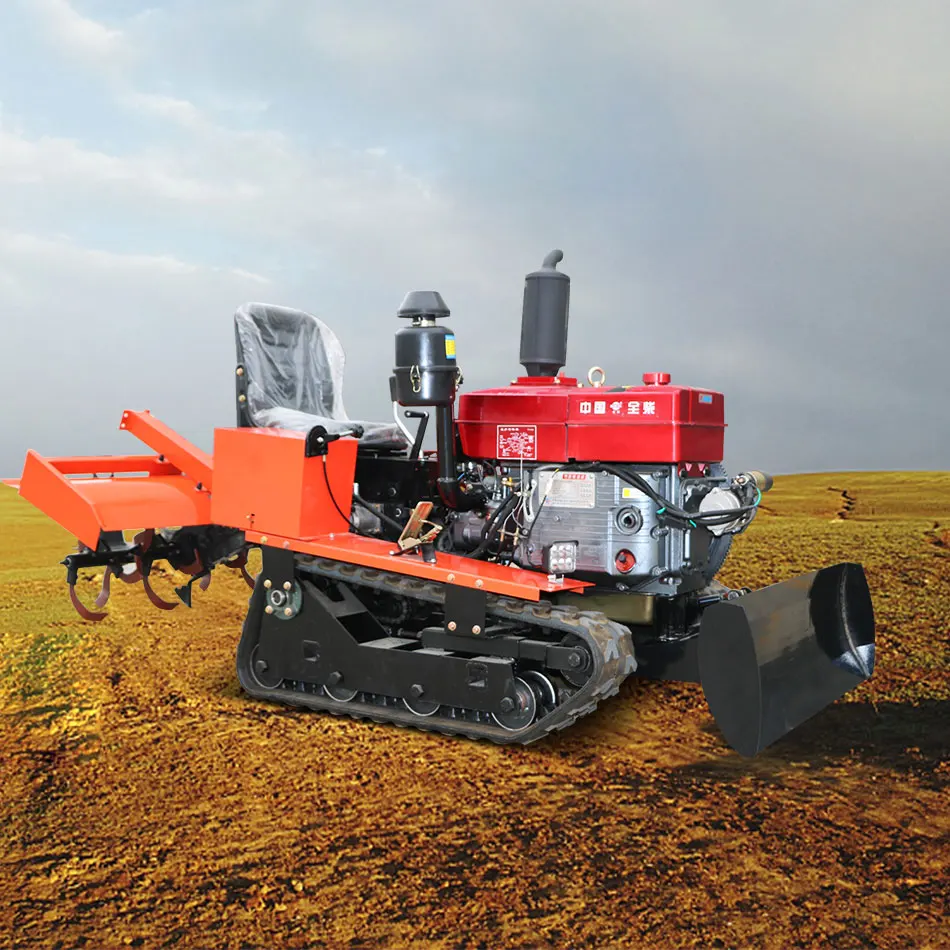 Multi-purpose Mini rotary tiller power harvester trencher ditching machinery sub-soil earth-work rubber track customized
Multi-purpose Mini rotary tiller power harvester trencher ditching machinery sub-soil earth-work rubber track customized