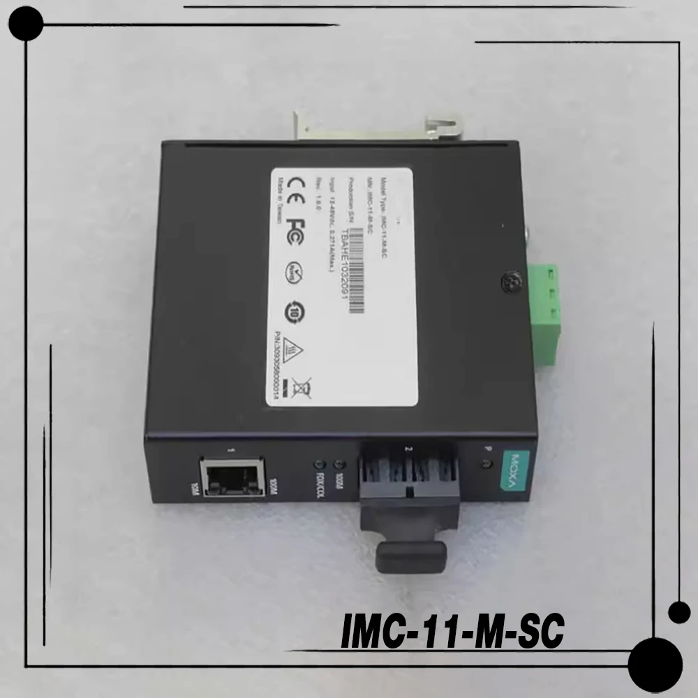 Новый многорежимный промышленный фотоэлектрический преобразователь MOXA IMC-11-M-SC
Новый многорежимный промышленный фотоэлектрический преобразователь MOXA IMC-11-M-SC