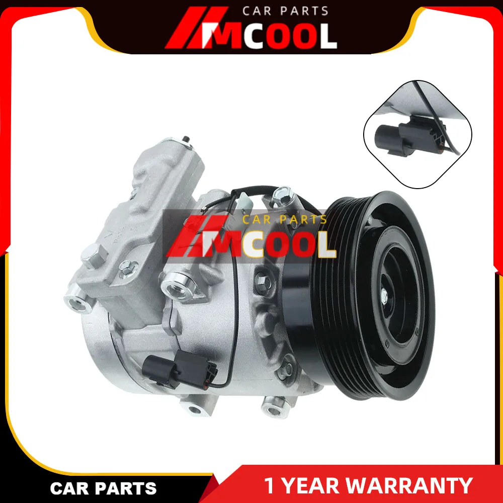 DV13 A/C AC Compressor For 2007-2012 Kia Rondo 2.4L 977011D200 1127026400 140394 CO11223C 6 Grooves
DV13 A/C AC Compressor For 2007-2012 Kia Rondo 2.4L 977011D200 1127026400 140394 CO11223C 6 Grooves