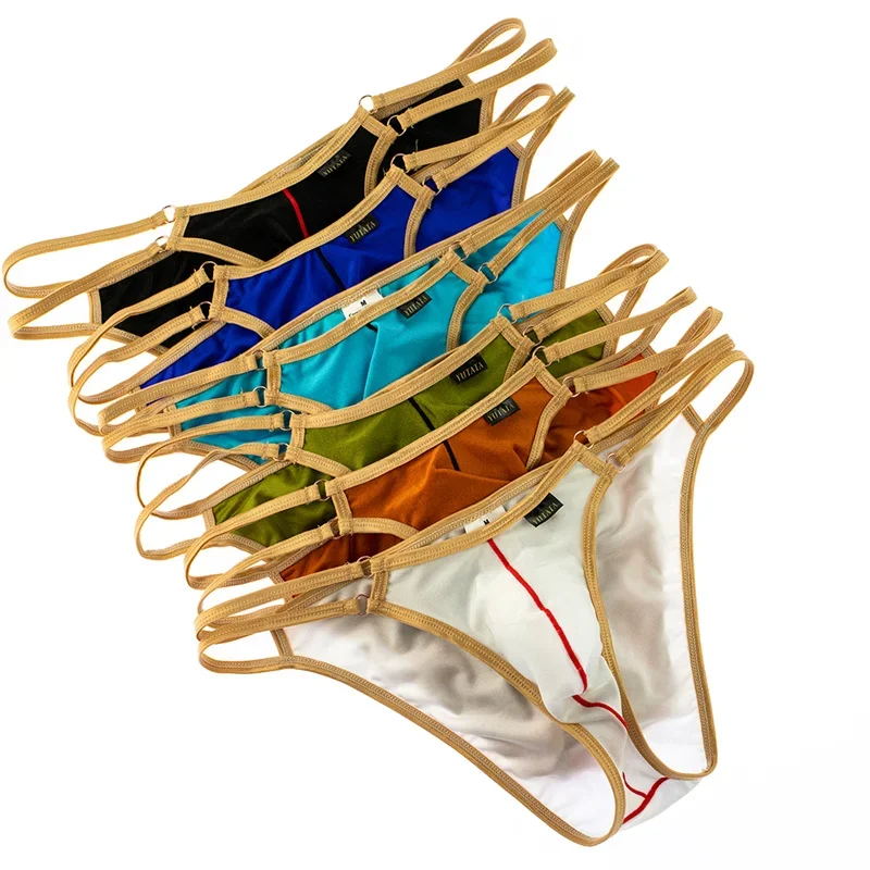 6PCS New Underwear Men's Briefs Solid Color Low Waist Breathable Trunk Mens Briefs Sexy Tangas Sexis De Hombre Underpants
6PCS New Underwear Men's Briefs Solid Color Low Waist Breathable Trunk Mens Briefs Sexy Tangas Sexis De Hombre Underpants