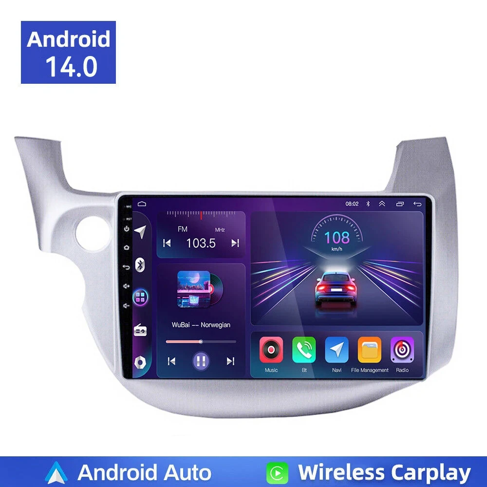 Автомагнитола для Honda FIT JAZZ 2007-2014 2 Din Android 14,0 мультимедийный видеоплеер стерео 4G Carplay автоголовное устройство GPS DVD DSP
Автомагнитола для Honda FIT JAZZ 2007-2014 2 Din Android 14,0 мультимедийный видеоплеер стерео 4G Carplay автоголовное устройство GPS DVD DSP