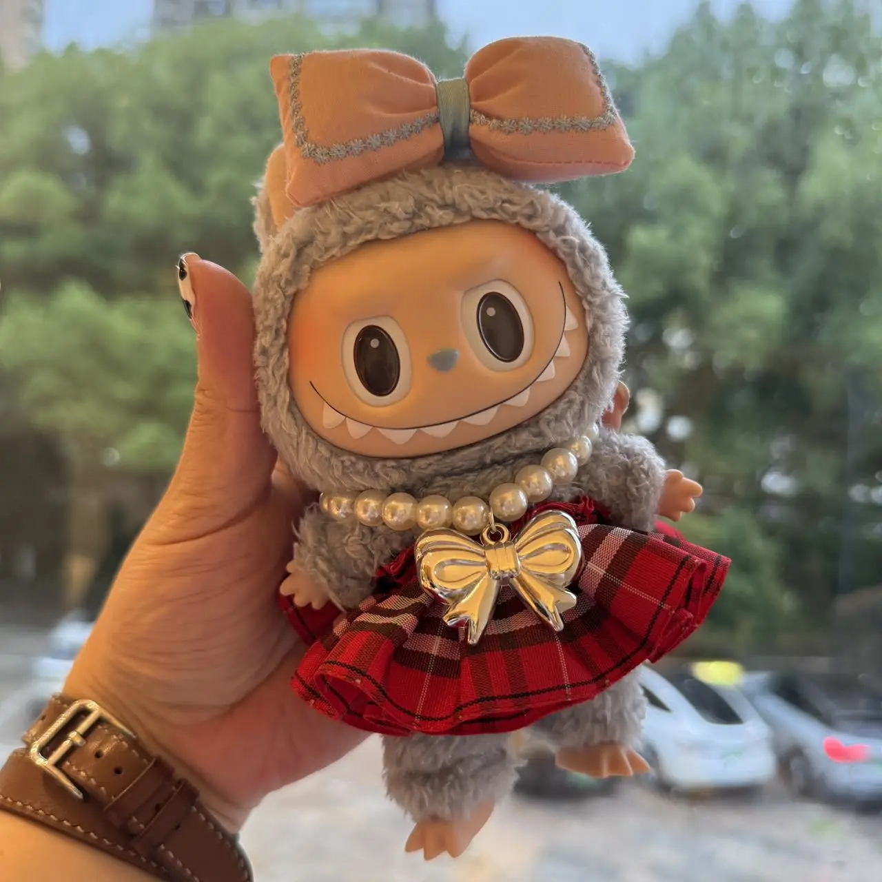 Labubu Doll Clothes Accessories LABUBU Replaceable Clothes Bow Plaid Skirt Doll Outfit Change Pendant Clothing Labubu Outfit Rep
Labubu Doll Clothes Accessories LABUBU Replaceable Clothes Bow Plaid Skirt Doll Outfit Change Pendant Clothing Labubu Outfit Rep