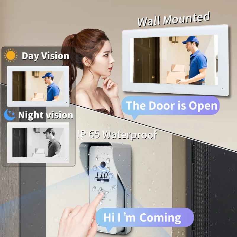 Новый стиль Вилла видео домофон материал 7-дюймовый монитор Интерком из нержавеющей стали Geniuspy 1080p Аудио Видео дверь IP HD камера
Новый стиль Вилла видео домофон материал 7-дюймовый монитор Интерком из нержавеющей стали Geniuspy 1080p Аудио Видео дверь IP HD камера