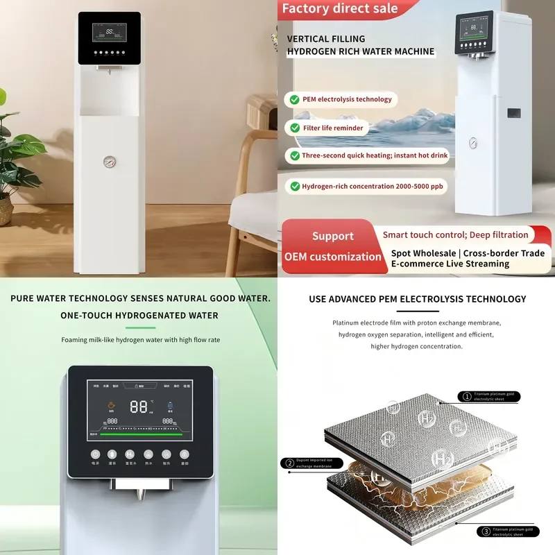 Upright Water Generator Alkaline RO Reverse Osmosis Level 7 Filtration Alkaline Water Ionizer Machine for Home Use
Upright Water Generator Alkaline RO Reverse Osmosis Level 7 Filtration Alkaline Water Ionizer Machine for Home Use