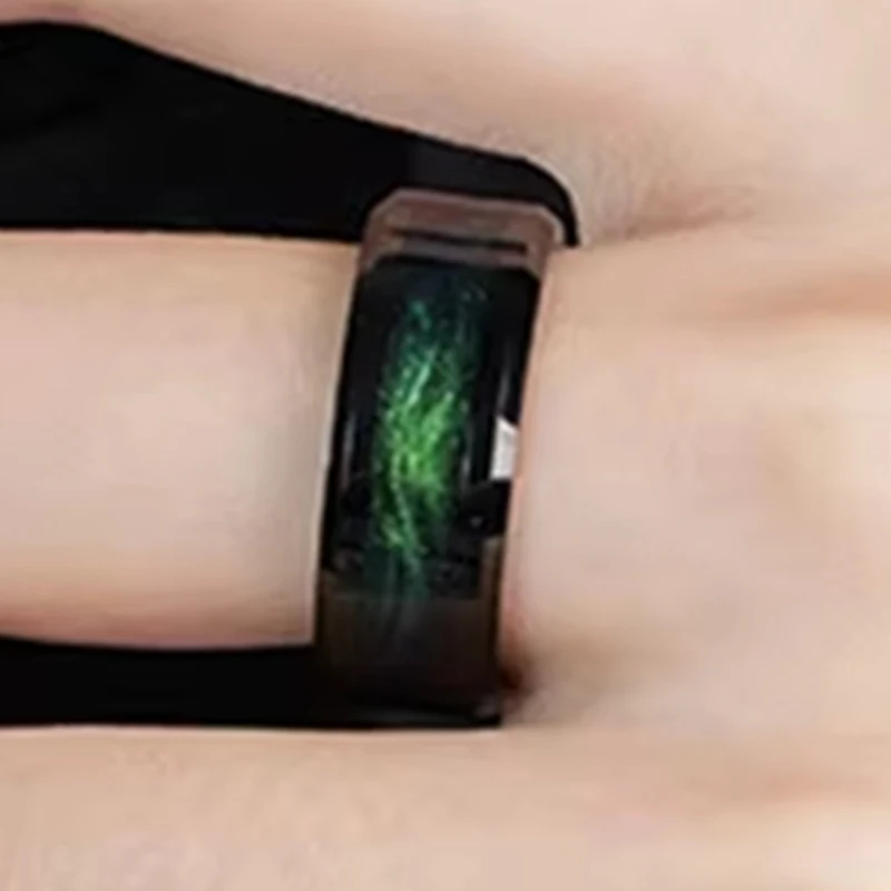 8MM Black Stainless Steel Ring with Green Abalone Shell Men Women Wedding Band Fashionable Starry Sky Design Popular Accessory
8MM Black Stainless Steel Ring with Green Abalone Shell Men Women Wedding Band Fashionable Starry Sky Design Popular Accessory
