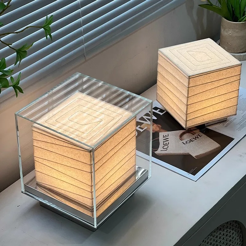 Designer Japanese Minimalist Living Room Bedroom Bedside Wall Lamp Hotel Homestay Study Creative Atmosphere Glass Table Light
Designer Japanese Minimalist Living Room Bedroom Bedside Wall Lamp Hotel Homestay Study Creative Atmosphere Glass Table Light