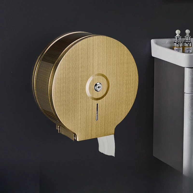 Toilet wall-mounted large roll paper box stainless steel roll paper rack toilet paper rack roll paper box tissue holder
Toilet wall-mounted large roll paper box stainless steel roll paper rack toilet paper rack roll paper box tissue holder