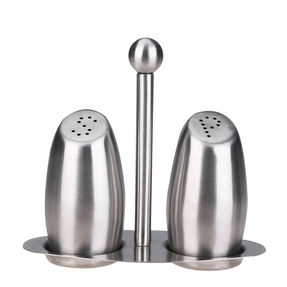 Stainless Steel Seasoning Box Salt Pepper Container Kitchen Supplies Practical Non Slip Pattern
Stainless Steel Seasoning Box Salt Pepper Container Kitchen Supplies Practical Non Slip Pattern