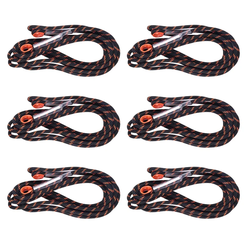 -WSFS 6Pcs 5M 8 Mm Thickness Tree Rock Climbing Cord Outdoor Safety Hiking Rope High Strength Safety Sling Cord
-WSFS 6Pcs 5M 8 Mm Thickness Tree Rock Climbing Cord Outdoor Safety Hiking Rope High Strength Safety Sling Cord