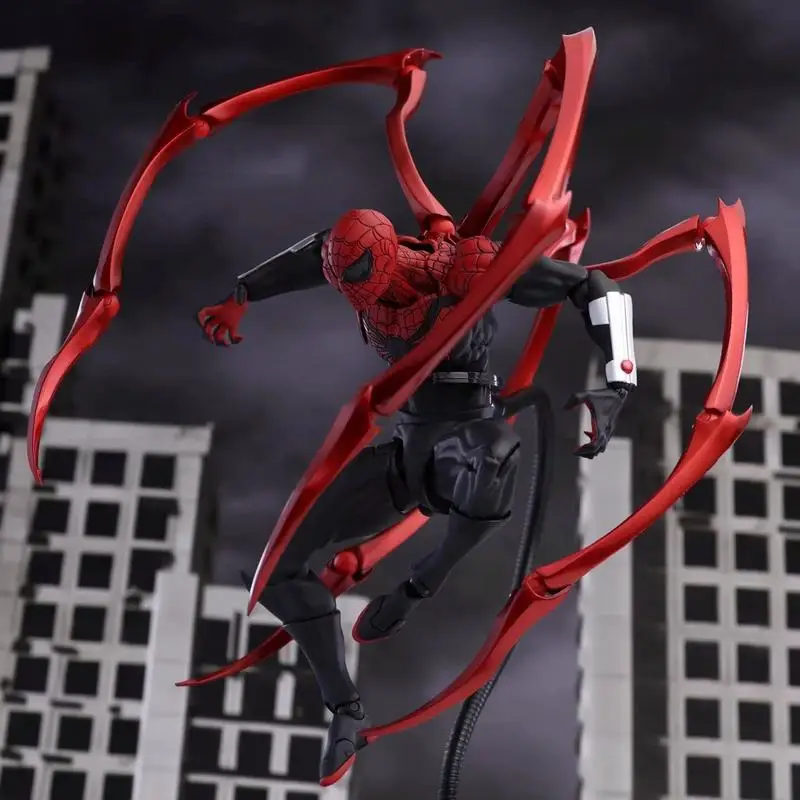 16cm Mess Toys Super Spider Man Articulat Action Figure Miles Morales Black Red Suit Model Collect Desktop Ornament Toy Gifts
16cm Mess Toys Super Spider Man Articulat Action Figure Miles Morales Black Red Suit Model Collect Desktop Ornament Toy Gifts