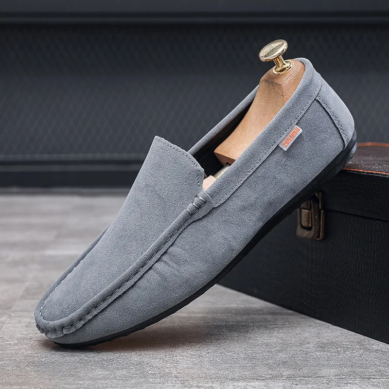 2025 spring new fashion men's shoes casual breathable driving flat lazy shoes a slip-on loafers bean shoes
2025 spring new fashion men's shoes casual breathable driving flat lazy shoes a slip-on loafers bean shoes