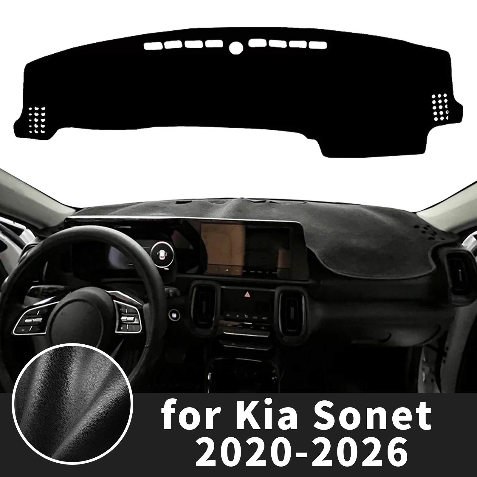 fit for Kia Sonet 2026-2020 Dashboard Cover Fit Dash Mat Sun Protection Anti‑Reflection Cover Dash Pad Dashmat Accessories
fit for Kia Sonet 2026-2020 Dashboard Cover Fit Dash Mat Sun Protection Anti‑Reflection Cover Dash Pad Dashmat Accessories