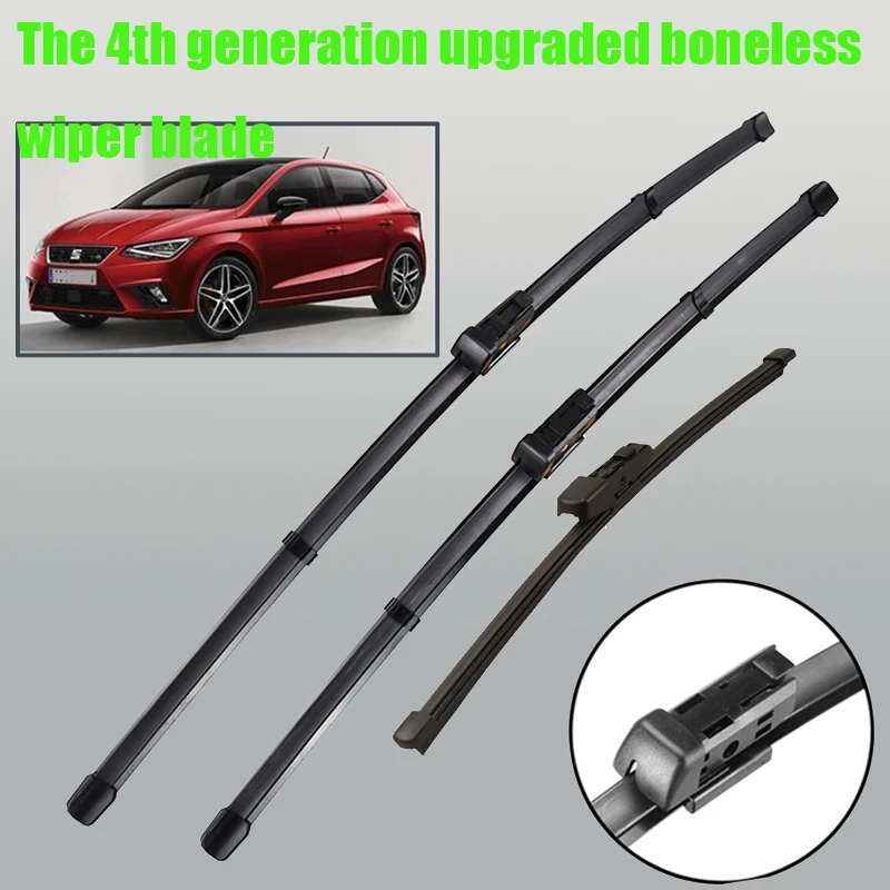 Wiper LHD Front & Rear Wiper Blades Set For Seat Ibiza 6F 2018 - 2023 Windshield Windscreen Window Rain Brush 26"16"13"
Wiper LHD Front & Rear Wiper Blades Set For Seat Ibiza 6F 2018 - 2023 Windshield Windscreen Window Rain Brush 26"16"13"