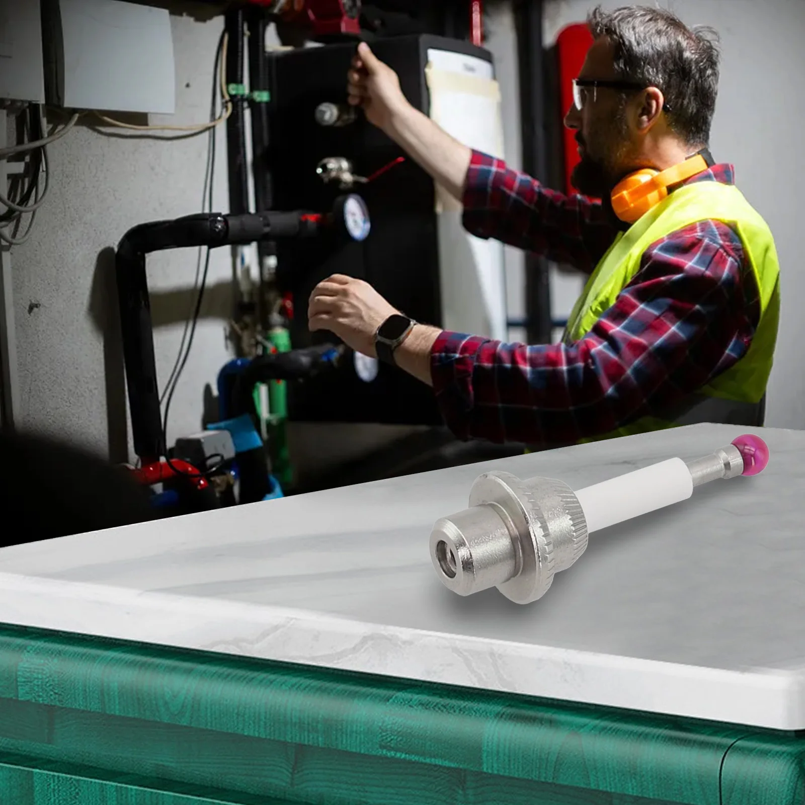 Усовершенствованный сенсорный датчик CMM с уникальным шариком из красного драгоценного камня диаметром 4 мм и прочной конструкцией из нержавеющей стали для долговечности.
Усовершенствованный сенсорный датчик CMM с уникальным шариком из красного драгоценного камня диаметром 4 мм и прочной конструкцией из нержавеющей стали для долговечности.