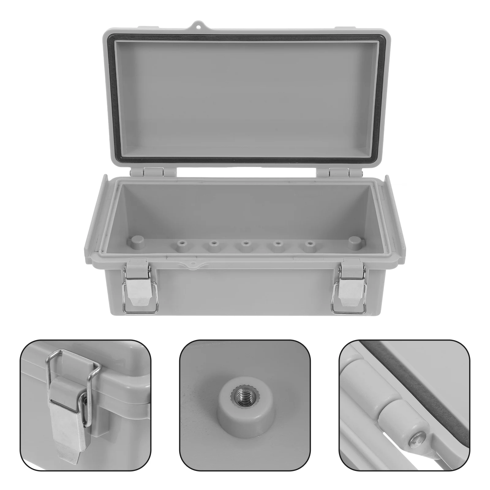 Waterproof Junction Transparent Outdoor Electrical Box Stainless Steel Buckle Splashproof Cable for Wiring
Waterproof Junction Transparent Outdoor Electrical Box Stainless Steel Buckle Splashproof Cable for Wiring
