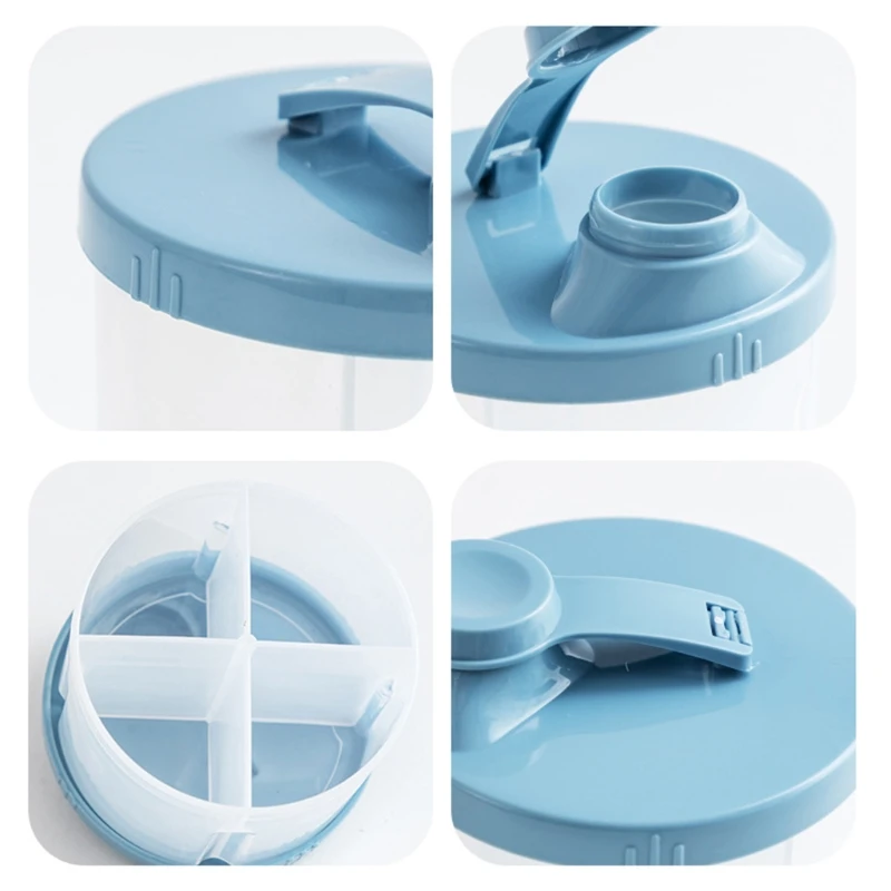 Portable Reusable Baby Storage Box Snacks Cups 4 Compartments Formula Dispenser Newborn Milk Powder
Portable Reusable Baby Storage Box Snacks Cups 4 Compartments Formula Dispenser Newborn Milk Powder