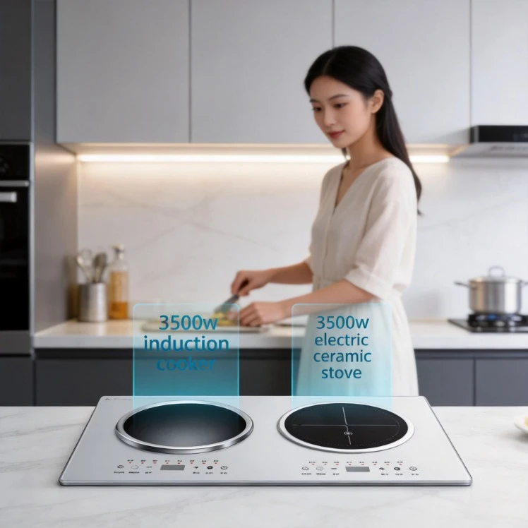 Embedded Dual Head Electric Stove High Power Concave Flat Design Multifunctional Induction Ceramic Cooker For Home Kitchen
Embedded Dual Head Electric Stove High Power Concave Flat Design Multifunctional Induction Ceramic Cooker For Home Kitchen