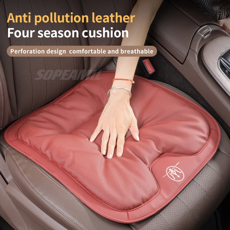 Maserati Quattroporte GranTurismo Levante Ghibli Grecale Spyder Coupe Car PU Leather Seat Cushion Breathable Seat Protection Pad
Maserati Quattroporte GranTurismo Levante Ghibli Grecale Spyder Coupe Car PU Leather Seat Cushion Breathable Seat Protection Pad