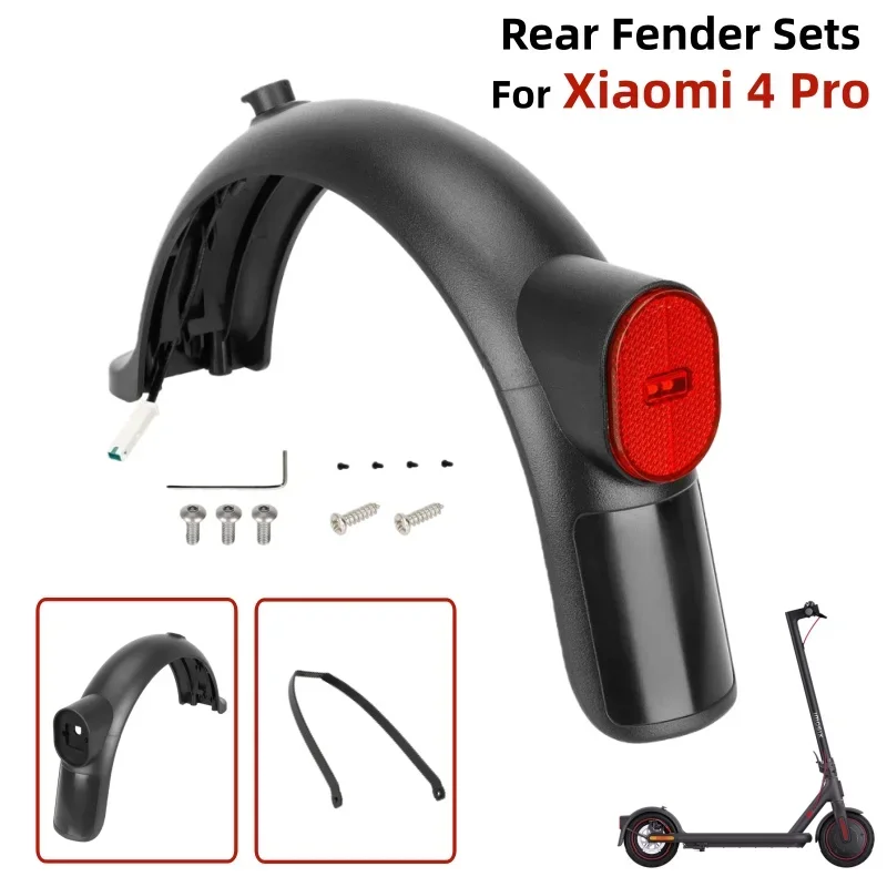 Upgrade Rear Fender Set with LED Taeil Light for Xiaomi 4 Pro Reinforced Mudguard Kit Accessories Electric Scooter Taillight Set
Upgrade Rear Fender Set with LED Taeil Light for Xiaomi 4 Pro Reinforced Mudguard Kit Accessories Electric Scooter Taillight Set