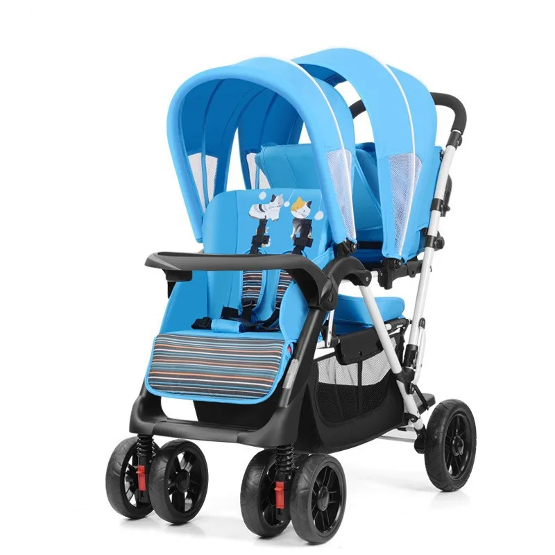 STLF Wholesale Lightweight Foldable Double Baby Stroller for Twins Convenient Compact Design for Easy Storage
STLF Wholesale Lightweight Foldable Double Baby Stroller for Twins Convenient Compact Design for Easy Storage