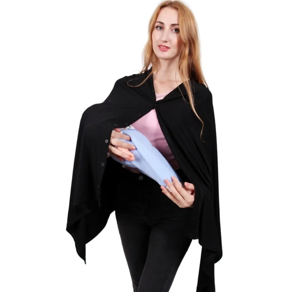 Stylish Comfortable Maternal Nursing Covers Button Soft Breastfeeding Blanket Cotton Adjustable Nursing Scarf Baby Wrap
Stylish Comfortable Maternal Nursing Covers Button Soft Breastfeeding Blanket Cotton Adjustable Nursing Scarf Baby Wrap