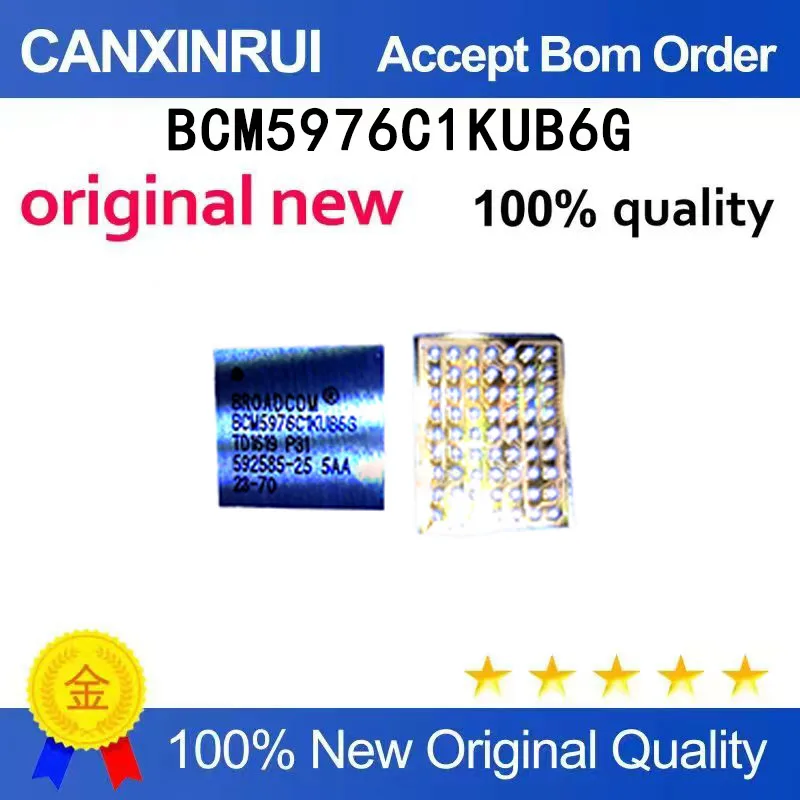 (5 PCS) New BCM5976C1KUB7G BCM5976C1KUB6G BGA Spot Chip IC
(5 PCS) New BCM5976C1KUB7G BCM5976C1KUB6G BGA Spot Chip IC