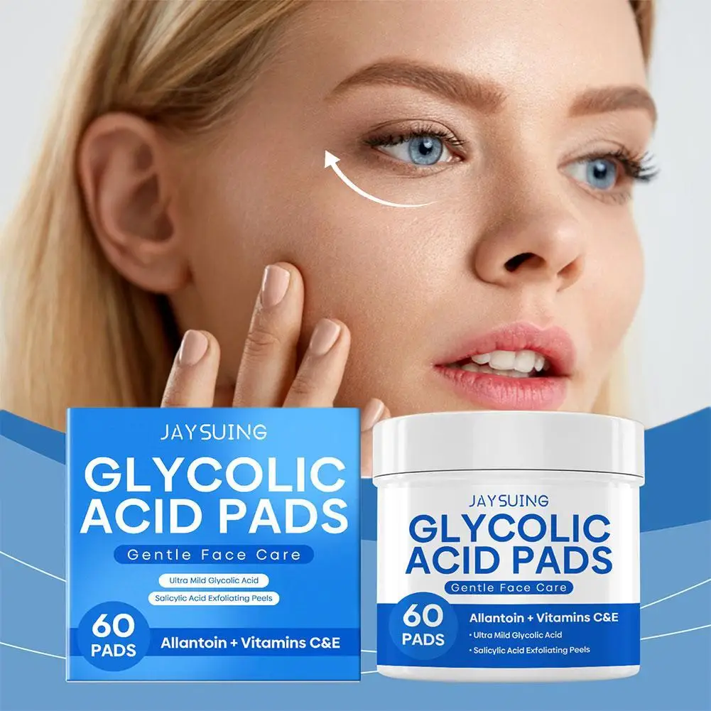 60pcs Glowing Skin Acids Peel Pad Reduce Fine Lines and Wrinkles Exfoliating Pad Exfoliating Polish Pads for Face & Body Skin
60pcs Glowing Skin Acids Peel Pad Reduce Fine Lines and Wrinkles Exfoliating Pad Exfoliating Polish Pads for Face & Body Skin