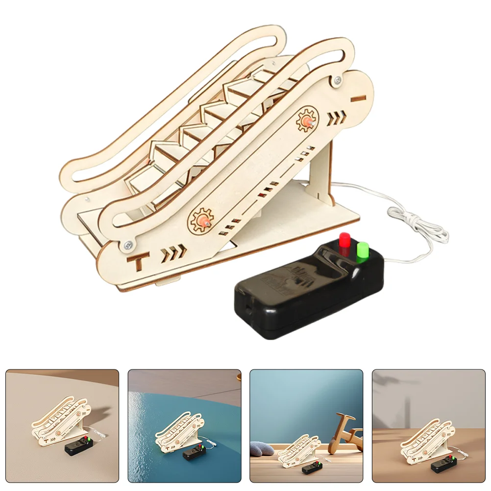 Escalator Toys Building Electric Material Model Car Kits Wooden Engineering DIY Crafts Child Shoelace Threading Accessories
Escalator Toys Building Electric Material Model Car Kits Wooden Engineering DIY Crafts Child Shoelace Threading Accessories