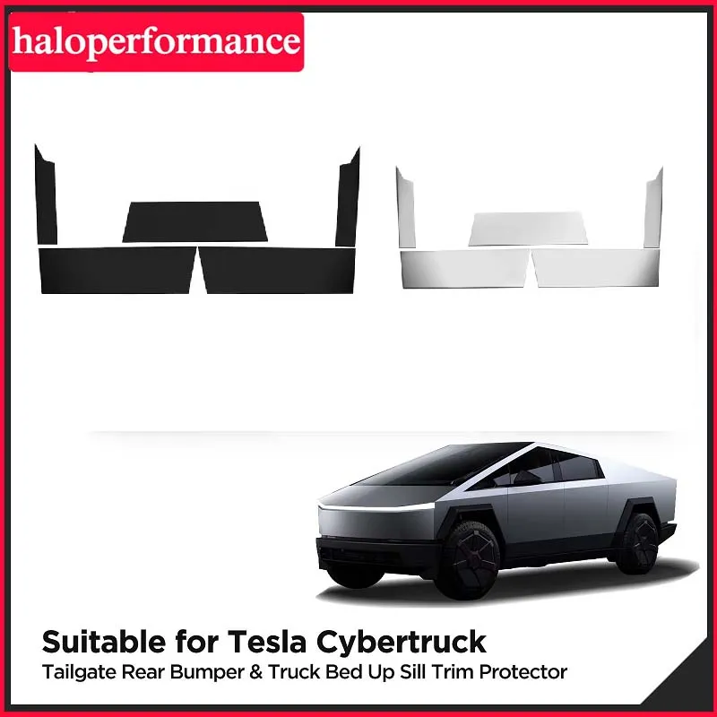 Rear Bumper Guard For Tesla Pickup Cybertruck 2024 Stainless steel Trunk Cover Anti-dirty Trim Car Truck Accessories
Rear Bumper Guard For Tesla Pickup Cybertruck 2024 Stainless steel Trunk Cover Anti-dirty Trim Car Truck Accessories