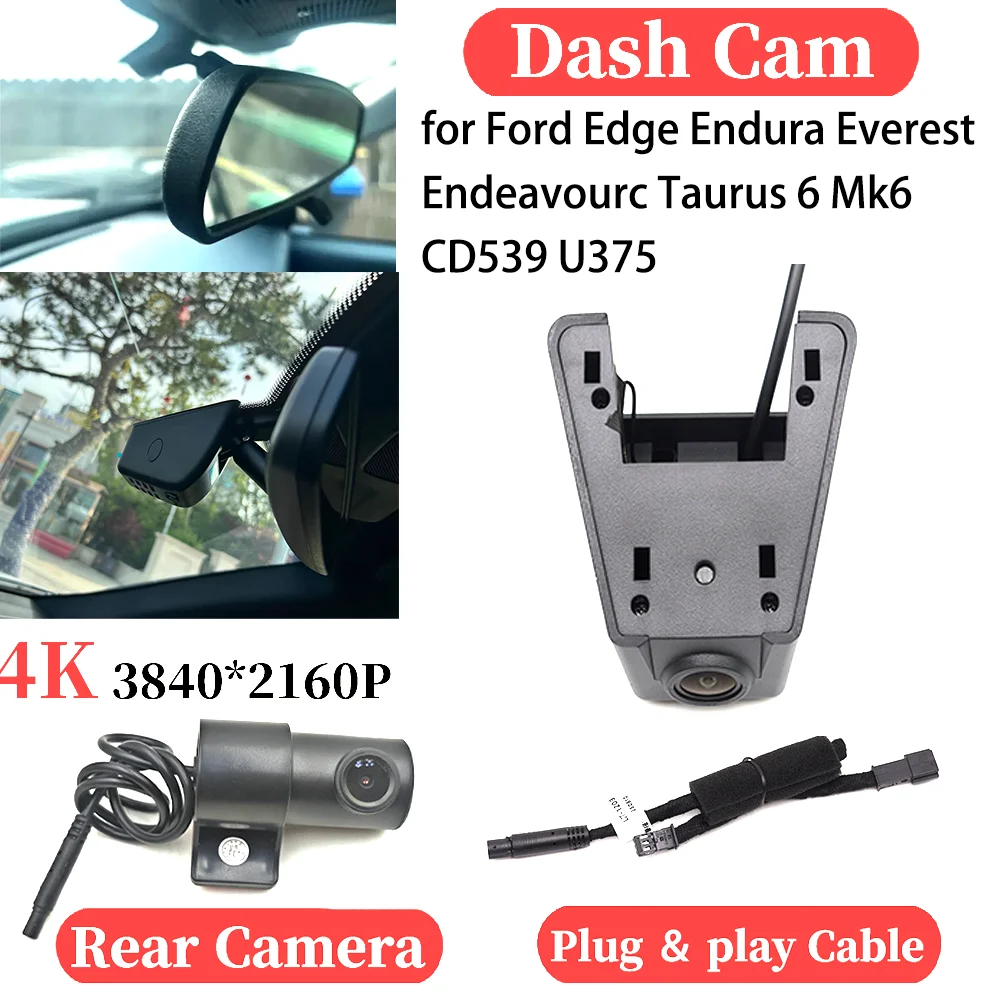 ZJCGO for Ford Edge Endura Everest Endeavourc Taurus 6 Mk6 CD539 U375 UHD Car 4K Video Recorder DVR Dash Cam Dashboard Camera
ZJCGO for Ford Edge Endura Everest Endeavourc Taurus 6 Mk6 CD539 U375 UHD Car 4K Video Recorder DVR Dash Cam Dashboard Camera