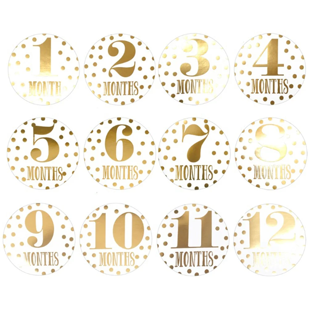 12pcs Month Stickers Baby Milestone Photo Prop Cards Newborn Sign Creative Numbers Design Durable Paper Material Keepsakes
12pcs Month Stickers Baby Milestone Photo Prop Cards Newborn Sign Creative Numbers Design Durable Paper Material Keepsakes