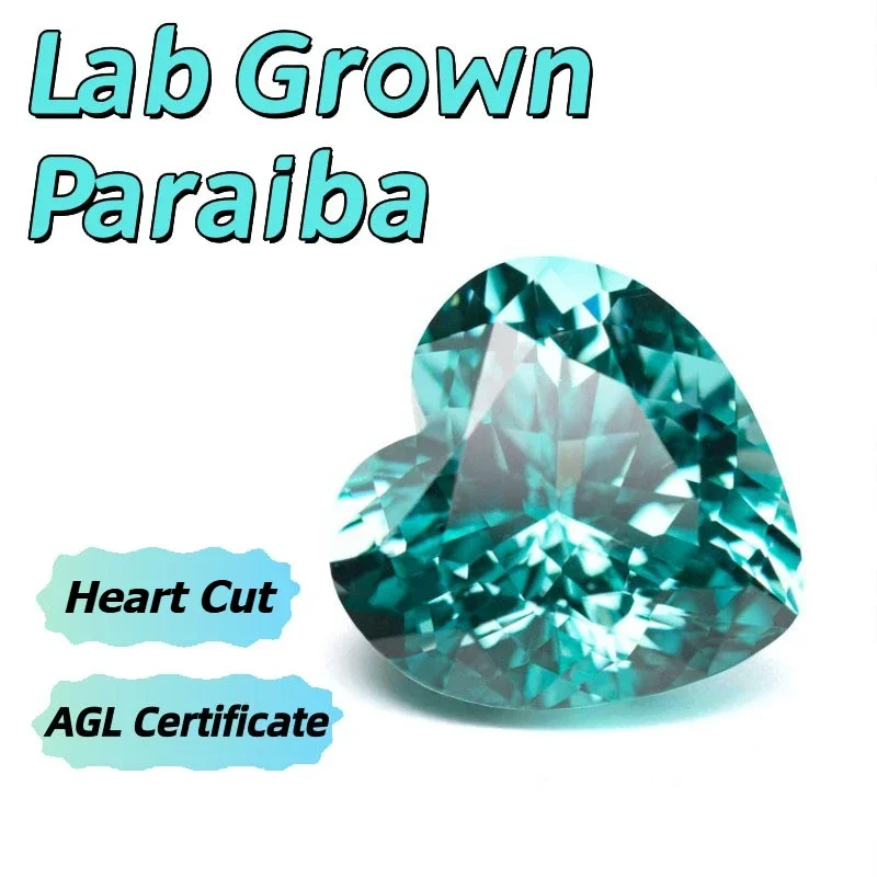 Lab Grown Paraiba Heart Cut Gemstone for DIY Jewelry Making Inlay Ring Necklace AGL Certificate Lab Created Paraiba
Lab Grown Paraiba Heart Cut Gemstone for DIY Jewelry Making Inlay Ring Necklace AGL Certificate Lab Created Paraiba