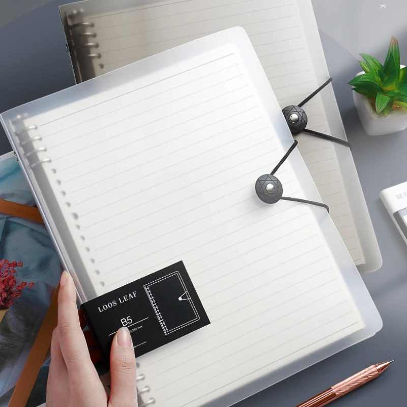 60Sheet Replaceable Refill Loose Leaf Notebook A4 A5 B5 Spiral Binder Paper Index Writing Book Stationery Office School Supplies
60Sheet Replaceable Refill Loose Leaf Notebook A4 A5 B5 Spiral Binder Paper Index Writing Book Stationery Office School Supplies