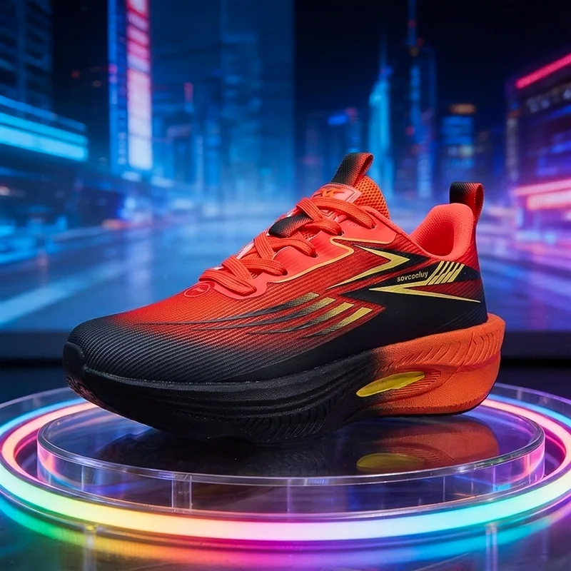 Running Shoes Men Carbon Board Marathon Sports Air Cushion Breathable Lightweight Women's Comfortable Athletic Walking Sneakers
Running Shoes Men Carbon Board Marathon Sports Air Cushion Breathable Lightweight Women's Comfortable Athletic Walking Sneakers