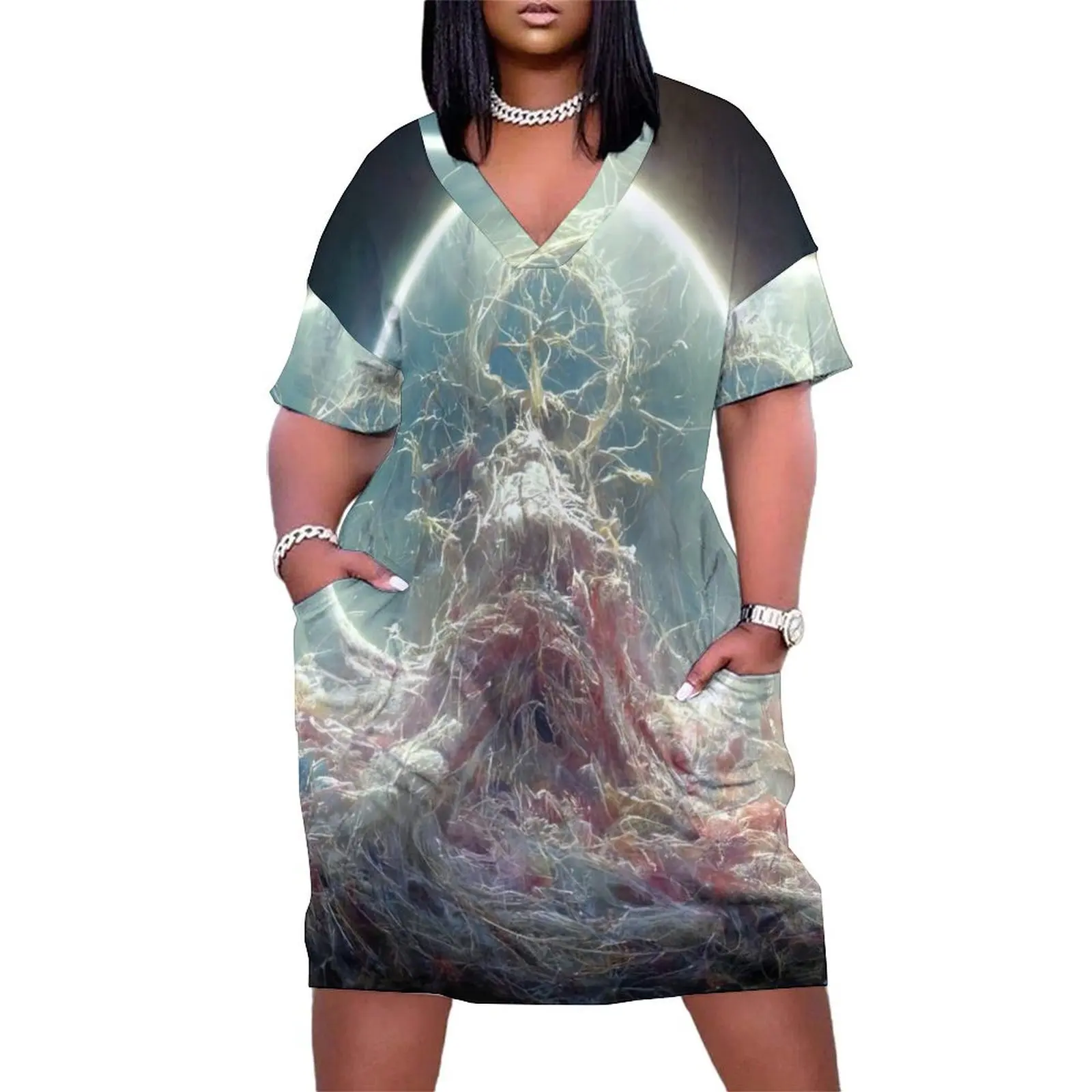 Shrine of Divine Horrors Loose Pocket Dress Dresses gala summer dresses women 2025
Shrine of Divine Horrors Loose Pocket Dress Dresses gala summer dresses women 2025