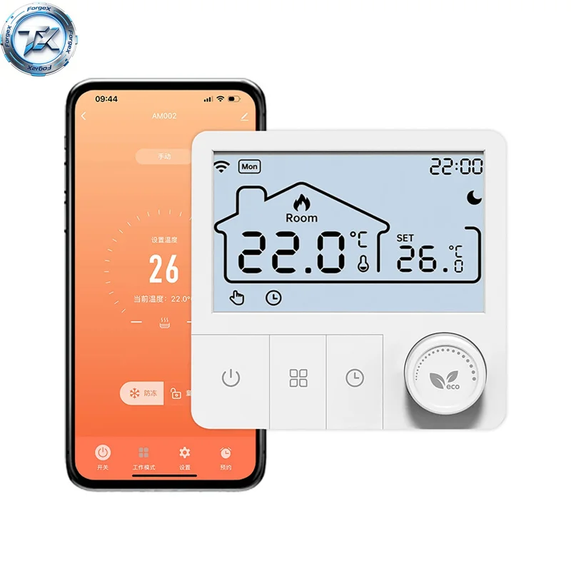 【Multi-functional】Smart Home Tuya Wifi Thermostat Boiler Battery-powered Thermoregulator For Gas Boiler Smart Life Work With Ale
【Multi-functional】Smart Home Tuya Wifi Thermostat Boiler Battery-powered Thermoregulator For Gas Boiler Smart Life Work With Ale