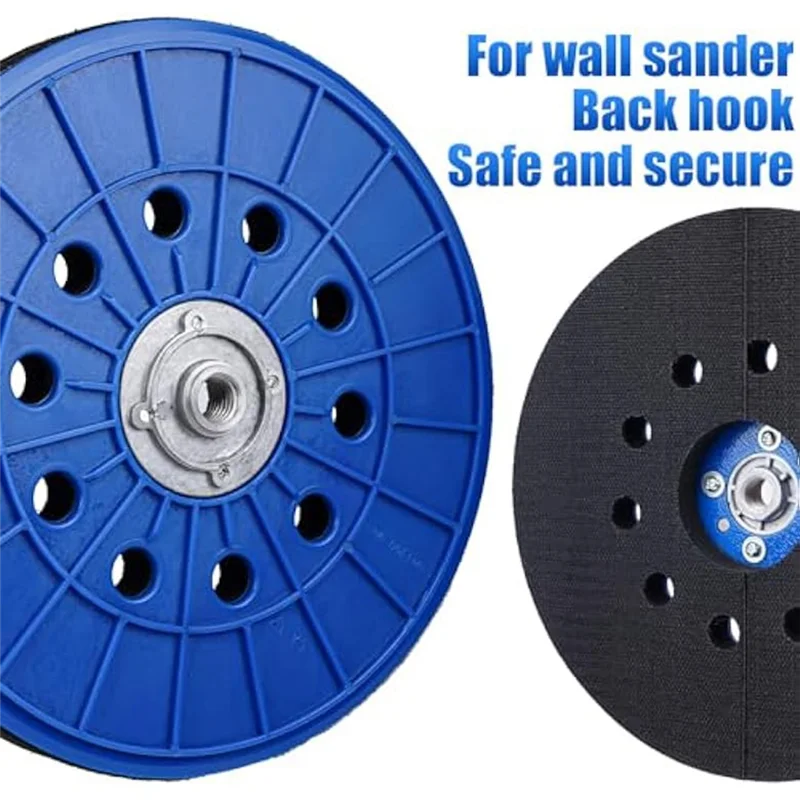 A96I-2Pcs 9 Inch Drywall Sander Hook And Loop Pad,Grade Sanding Tool,10 Holes,Backup Pad With 14Mm Thread Durable
A96I-2Pcs 9 Inch Drywall Sander Hook And Loop Pad,Grade Sanding Tool,10 Holes,Backup Pad With 14Mm Thread Durable