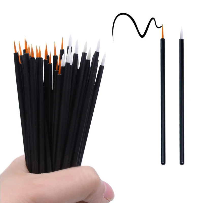 50/150pcs/lot Reusable Gel Liner Nail Art Brushes Painting Pen Disposable Eyeliner Beauty Eyeline Makup Tools
50/150pcs/lot Reusable Gel Liner Nail Art Brushes Painting Pen Disposable Eyeliner Beauty Eyeline Makup Tools