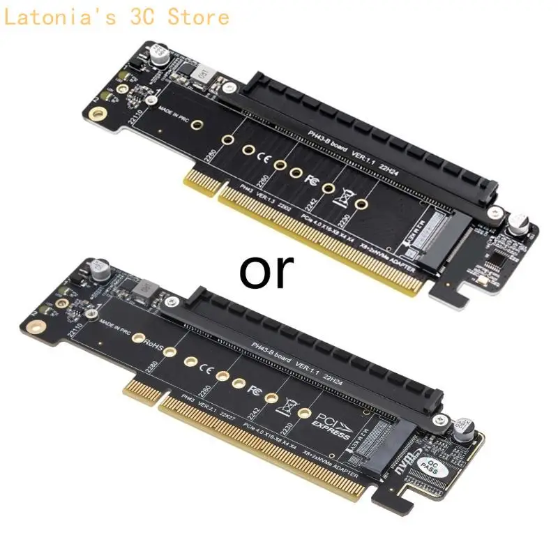 PCIE4.0 Channel Splitting Expansion Adapter PCI-Express x16 to x8+x4+x4 Splitter X3UB
PCIE4.0 Channel Splitting Expansion Adapter PCI-Express x16 to x8+x4+x4 Splitter X3UB