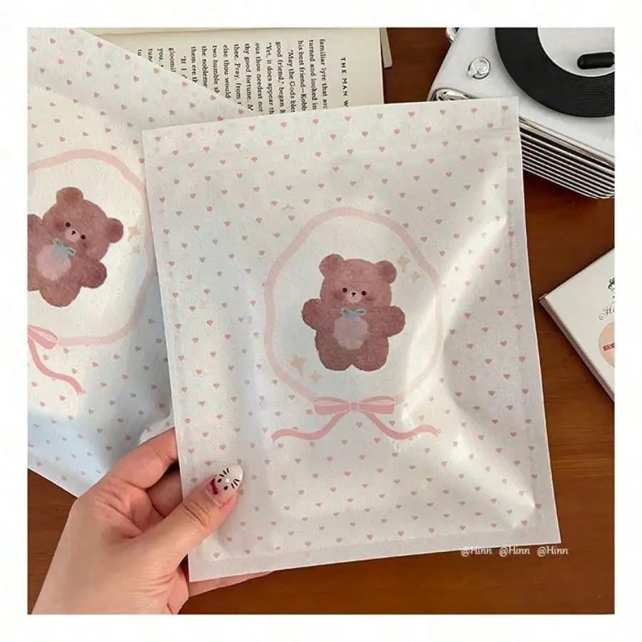 Hinn Cute Little Bear Resealable Bag ~ Thick Packaging Bag For Socks, Underwear, Snacks, And Jewelry Storage Bag
Hinn Cute Little Bear Resealable Bag ~ Thick Packaging Bag For Socks, Underwear, Snacks, And Jewelry Storage Bag