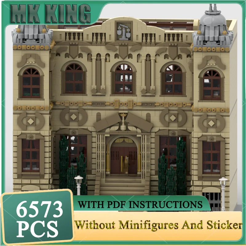 Street View Model Moc Building Bricks Royal Courthouse Model Building Technology Modular Block Christmas DIY Toy Holiday Gifts
Street View Model Moc Building Bricks Royal Courthouse Model Building Technology Modular Block Christmas DIY Toy Holiday Gifts