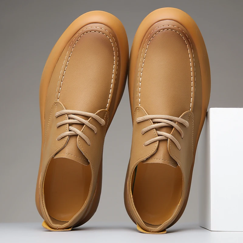 Мужская обувь дерби на плоской подошве со шнуровкой - удобная классическая модная повседневная и деловая мужская обувь 
Мужская обувь дерби на плоской подошве со шнуровкой - удобная классическая модная повседневная и деловая мужская обувь