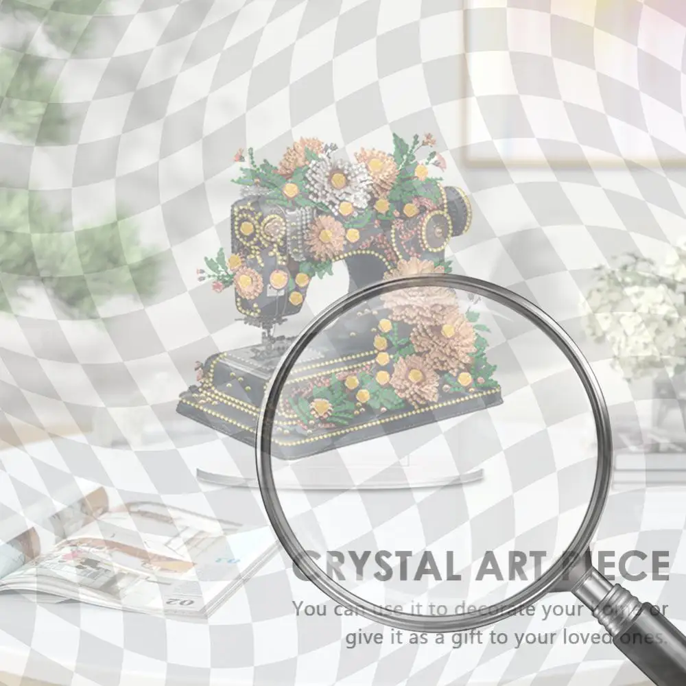Double Sided Special Shaped Sewing Machine Diamond Painting Tabletop Ornament Diamond Painting Ornament Kits Bedroom Decoration
Double Sided Special Shaped Sewing Machine Diamond Painting Tabletop Ornament Diamond Painting Ornament Kits Bedroom Decoration