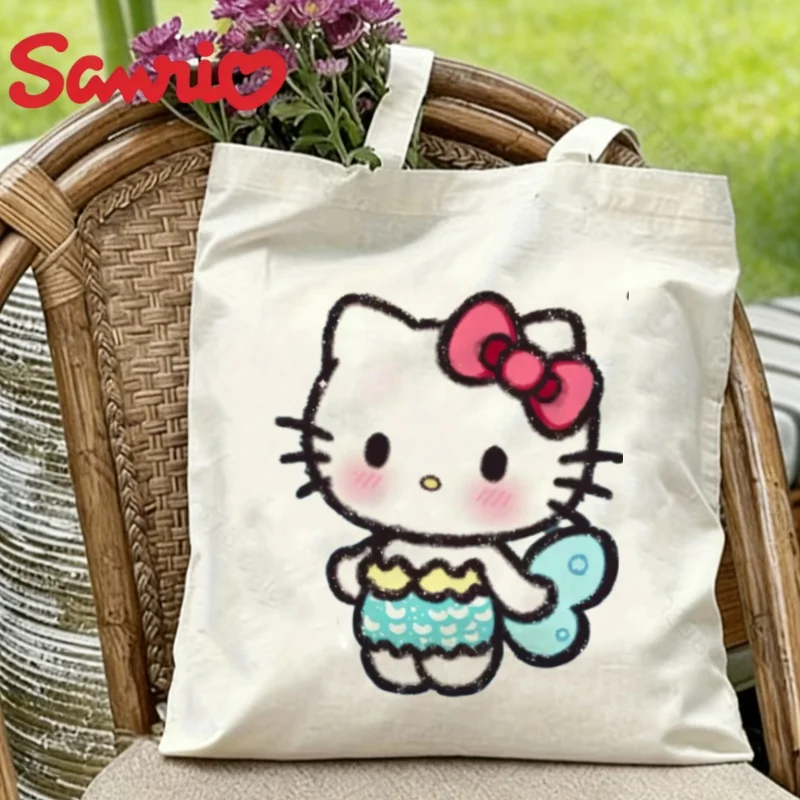 1PC Kawaii Sanrio Kitty Watercolor Print Canvas Tote Casual Shopper Bag
1PC Kawaii Sanrio Kitty Watercolor Print Canvas Tote Casual Shopper Bag