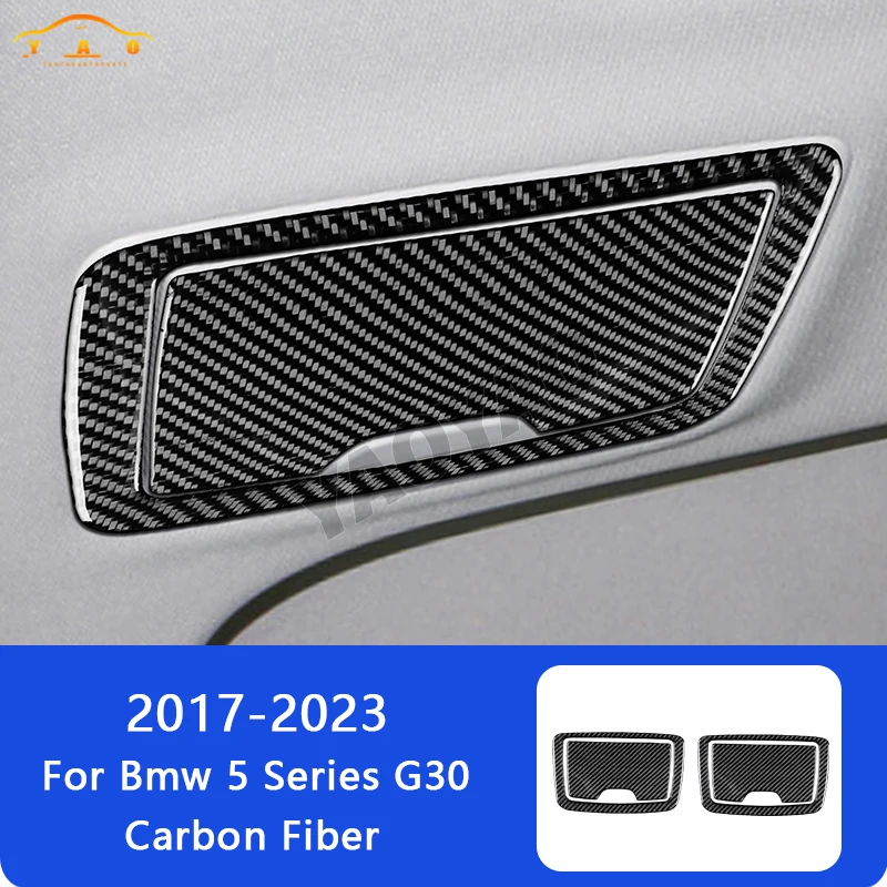 Carbon Fiber For BMW 5 Series G30 2017-2023 Car Rear Vanity Mirror Panel Trim Cover Frame Decor Sticker
Carbon Fiber For BMW 5 Series G30 2017-2023 Car Rear Vanity Mirror Panel Trim Cover Frame Decor Sticker